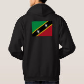 Saint Kitts en Nevis Hoodie (Achterkant)