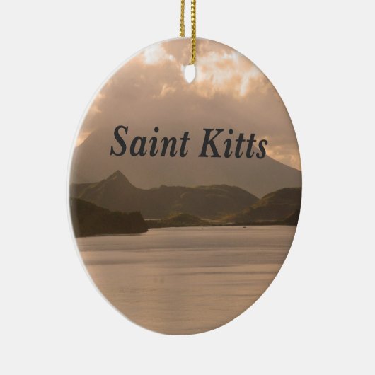 Saint Kitts en Nevis Keramisch Ornament (Rechts)