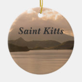 Saint Kitts en Nevis Keramisch Ornament (Voorkant)