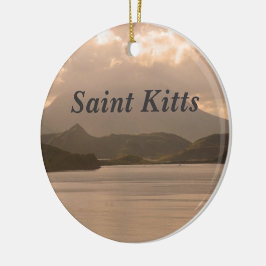 Saint Kitts en Nevis Keramisch Ornament (Links)