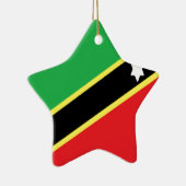 Saint Kitts en Nevis Keramisch Ornament (Rechts)