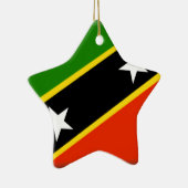 Saint Kitts en Nevis Keramisch Ornament (Rechts)