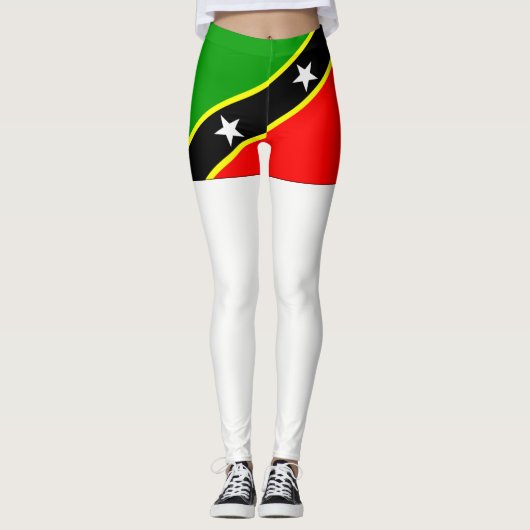 Saint Kitts en Nevis Leggings (Voorkant)