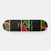 Saint Kitts en Nevis Persoonlijk Skateboard (Horizontaal)