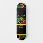 Saint Kitts en Nevis Persoonlijk Skateboard (Voorkant)