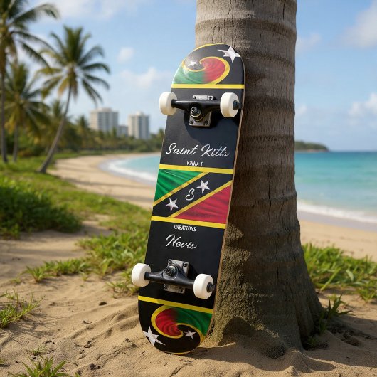 Saint Kitts en Nevis Persoonlijk Skateboard