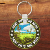 Saint Kitts en Nevis Sleutelhanger (Voorkant)