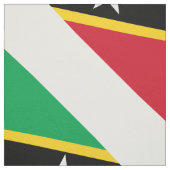 Saint Kitts en Nevis Stof (Swatch)