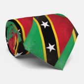 Saint Kitts en Nevis Stropdas (Opgerold)