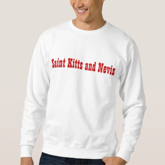 saint kitts en nevis trui (Voorkant)