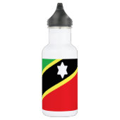 Saint Kitts en Nevis Waterfles (Rechts)