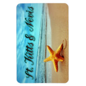 Saint Kitts en Nevis-zeester Magneet (Verticaal)