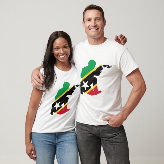 Saint Kitts en Nevis-zegel T-shirt (Unisex)