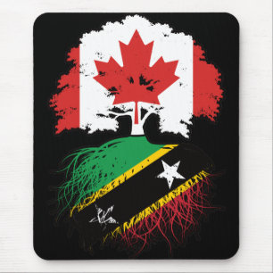 Saint Kitts Kittitiaanse Canadese Canada Boomworte Muismat
