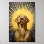 Saint Labrador retriever Poster (Voorkant)