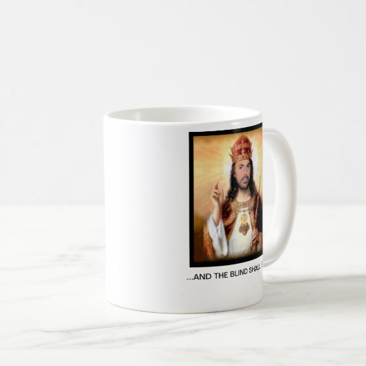 SAINT LANZA ...EN DE BLIND ZIE Mok (Voorkant rechts)