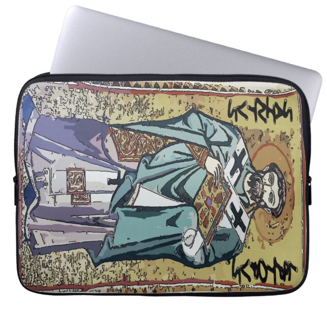 Saint Laptop Sleeve (Voorkant)