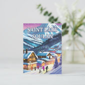 Saint-Lary-Soulan Briefkaart (Staand voorkant)