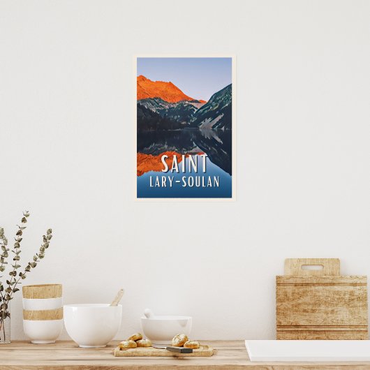 Saint-Lary-Soulan Poster (Keuken)