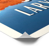 Saint-Lary-Soulan Poster (Hoek)