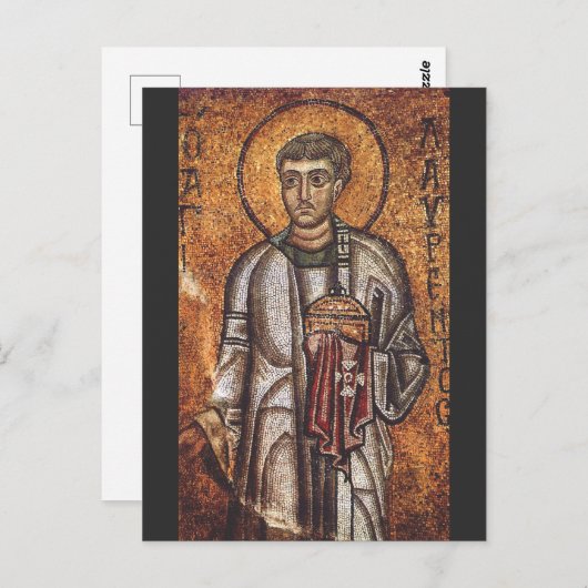 Saint Lawrence de Martyr Briefkaart (Voorkant / Achterkant)