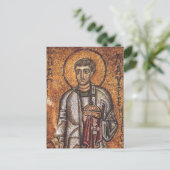 Saint Lawrence de Martyr Feestdagenkaart (Staand voorkant)