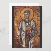 Saint Lawrence de Martyr Kaart (Voorkant / Achterkant)