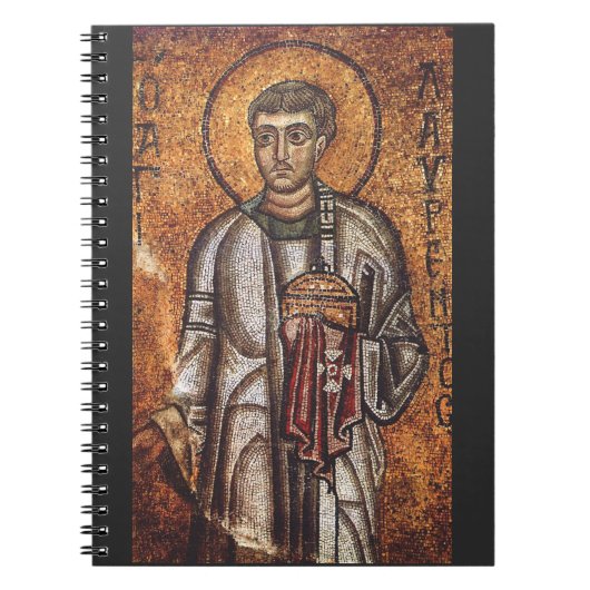 Saint Lawrence de Martyr Notitieboek (Voorkant)