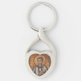Saint Lawrence de Martyr Sleutelhanger