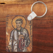 Saint Lawrence de Martyr Sleutelhanger (Achterkant)