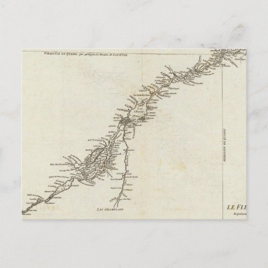 Saint Lawrence in Canada Briefkaart (Voorkant)