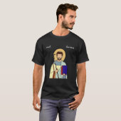 Saint Lawrence katholieke patron Saint-of-Grilling T-shirt (Voorkant volledig)