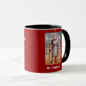 Saint Lawrence*, Patron of Cooks, Mok (Voorkant rechts)