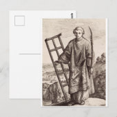 Saint Lawrence Patron Saint archief Briefkaart (Voorkant / Achterkant)