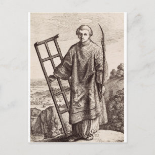 Saint Lawrence Patron Saint archief Briefkaart
