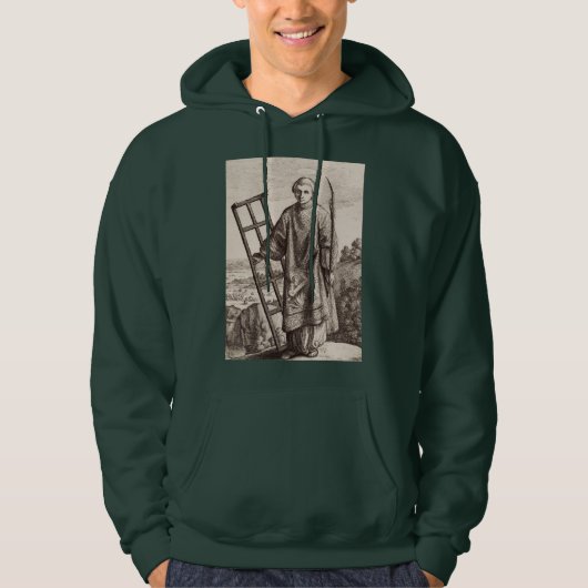 Saint Lawrence Patron Saint archief Hoodie (Voorkant)