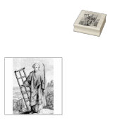 Saint Lawrence Patron Saint archief Rubberstempel (Gestempeld)