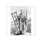 Saint Lawrence Patron Saint archief Rubberstempel (Afrduk)