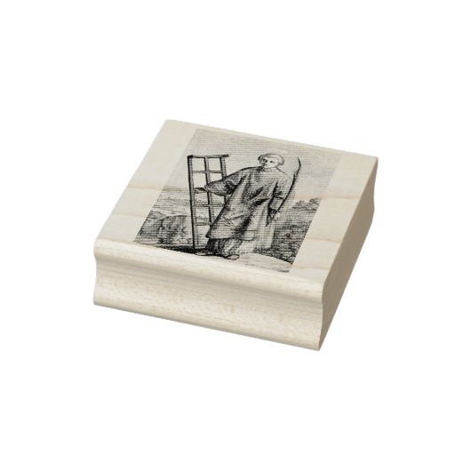 Saint Lawrence Patron Saint archief Rubberstempel (Stempel)