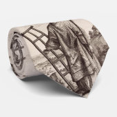 Saint Lawrence Patron Saint archief Stropdas (Opgerold)