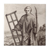 Saint Lawrence Patron Saint archief Tegeltje (Voorkant)