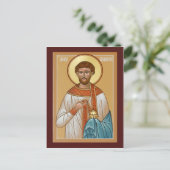 Saint Lawrence Prayer-kaart Briefkaart (Staand voorkant)