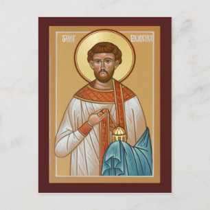 Saint Lawrence Prayer-kaart Briefkaart
