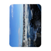 Saint Lawrence River in Winter, Quebec, Canada Magneet (Verticaal)