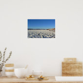 Saint Lawrence River in Winter, Quebec, Canada Poster (Keuken)