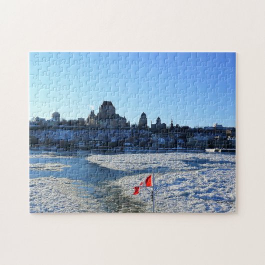Saint Lawrence River & Old Quebec City, Quebec Legpuzzel (Horizontaal)