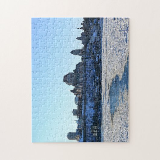 Saint Lawrence River & Old Quebec City, Quebec Legpuzzel (Verticaal)