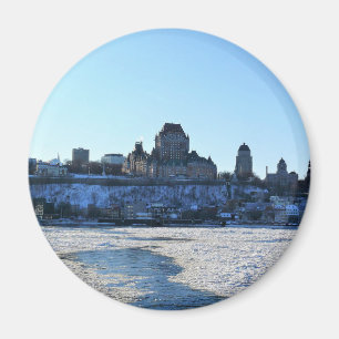 Saint Lawrence River & Old Quebec City, Quebec Magneet