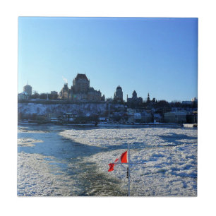 Saint Lawrence River & Old Quebec City, Quebec Tegeltje