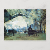 Saint-Lazare Gare, Normandy Train de vorm van Clau Briefkaart (Voorkant)
